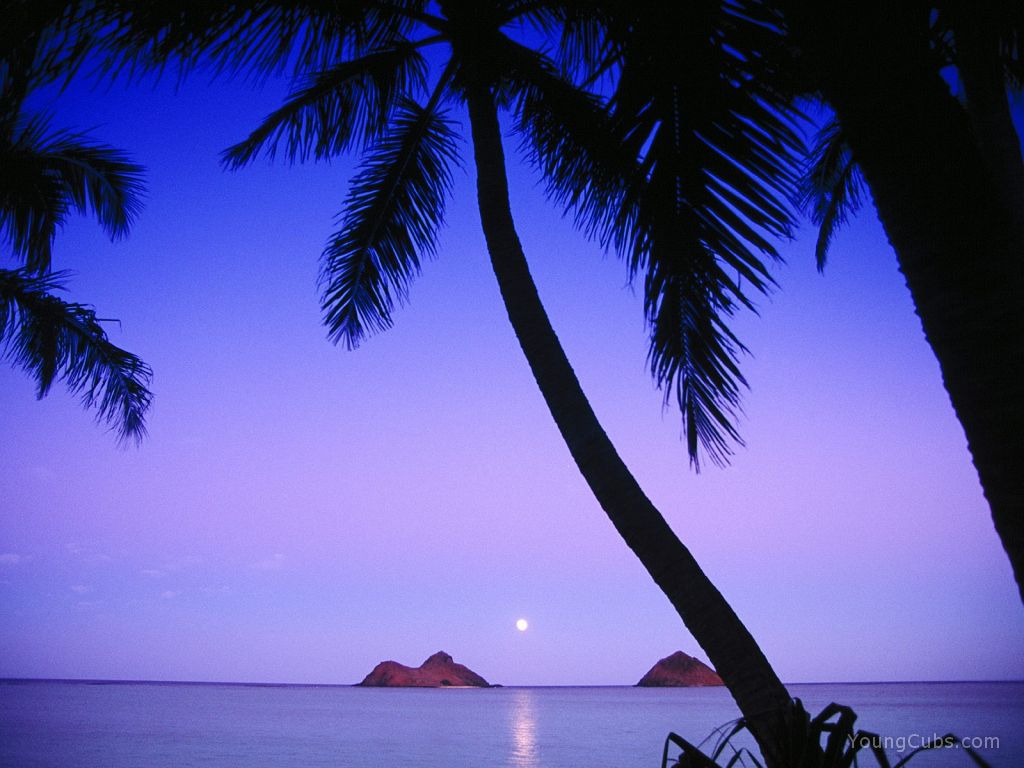 Mokulua Islands, Lanikai Beach, Oahu, Hawaii